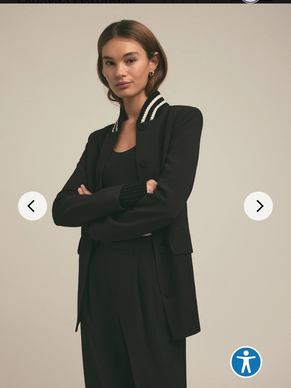 Favorite Daughter Varsity Blazer